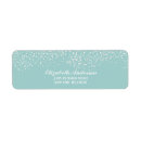 Search for confetti wedding return address labels Stylish