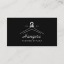 Search for hanger business cards Boutique