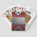 Search for aluminum playing cards Background
