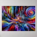 Search for swirling colors posters Colorful