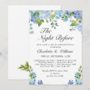 Search for hydrangea rehearsal dinner invitations Country