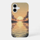 Search for river scene iphone cases Sunset