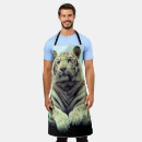 Search for tiger face aprons Cats