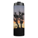 Search for orange sunset travel mugs Tree