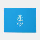 Search for keep calm doormats Humour