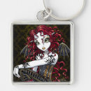 Search for gothic fairy key rings Faery