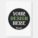 Search for social media magnets Create your own blanks