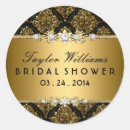 Search for damask bridal shower stickers Vintage