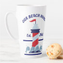 Search for red fish mugs Red white blue
