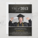 Search for damask graduation invitations Modern