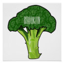 Search for broccoli posters Green