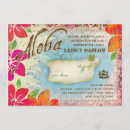 Search for sea map invitations Tropical