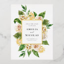 Search for english rose invitations Watercolor