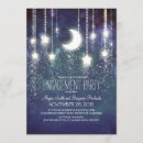 Search for stars engagement party invitations Moon