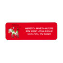 Search for moo return address labels Cartoon