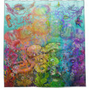Search for tentacles shower curtains Sea