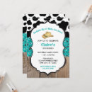 Search for western turquoise invitations Wood