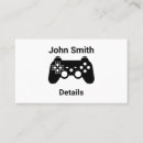 Search for gamer business cards Developer
