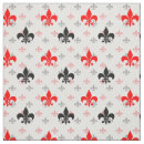 Search for lily flower fabric Fleur de lis