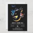 Search for mythical creature birthday invitations Dragon