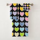 Search for heart bath towels Gold
