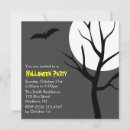 Search for moon halloween invitations Creepy
