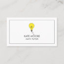Search for teaching science business cards Math