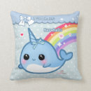 Search for narwhal cushions Blue