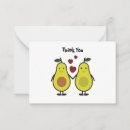 Search for avocado thank you cards Funny