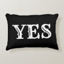 Search for yes no cushions Black