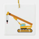 Search for heavy equipment christmas tree decorations Crane