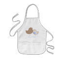 Search for cute blue bird aprons Children