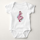 Search for musical notes baby clothes Treble clef