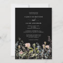 Search for pink and black wedding invitations Watercolor