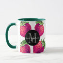 Search for cute strawberry mugs Red