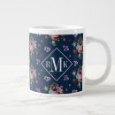 Search for violet bouquet mugs Vintage