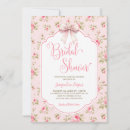 Search for pattern bridal shower invitations Coquette