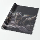 Search for wolf wrapping paper Nature