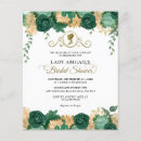 Search for bridal silhouette invitations Elegant flourish script calligraphy