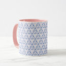 Search for blue lace mugs White