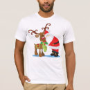 Search for rudolf tshirts Santa claus