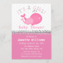 Search for whale baby girl shower invitations Beach