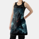 Search for fantasy faces aprons Dragon