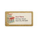 Search for retro music return address labels Record