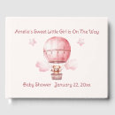 Search for hot air balloon guest books Pink