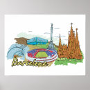 Search for barcelona city posters Spain