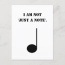 Search for black note postcards Minimalist