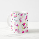 Search for flamingo pattern mugs Tropical birds