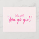 Search for motivational postcards Girl power