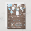 Search for holiday baby boy shower invitations Baby its cold outside